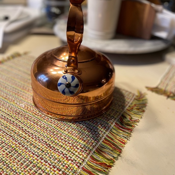 Vintage copper tea kettle - Picture 3 of 8
